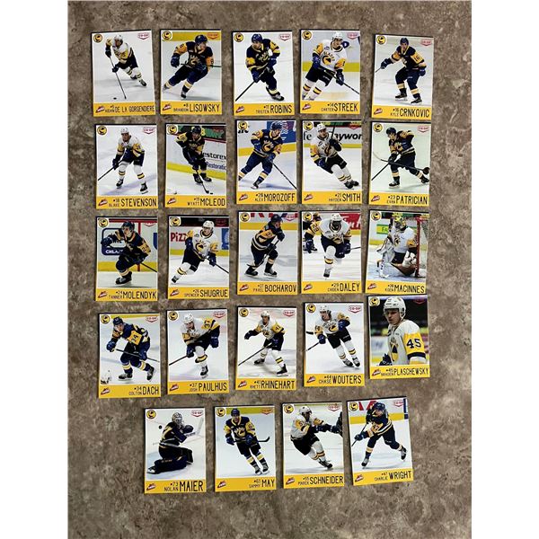 Saskatoon Blades Co-op set of 24 hockey cards from 2021
