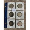 Image 1 : Lot of 6 50 cent Canadian coins from 1994 to 2002