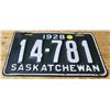 Image 1 : 1928 Sask Plate 14-781