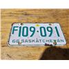 Image 1 : 1966 Sask Plate F109-091