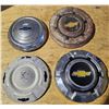 Image 1 : 4 Chevy Hubcaps