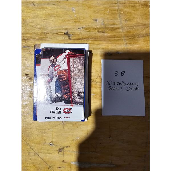 38 Misc Sports Cards
