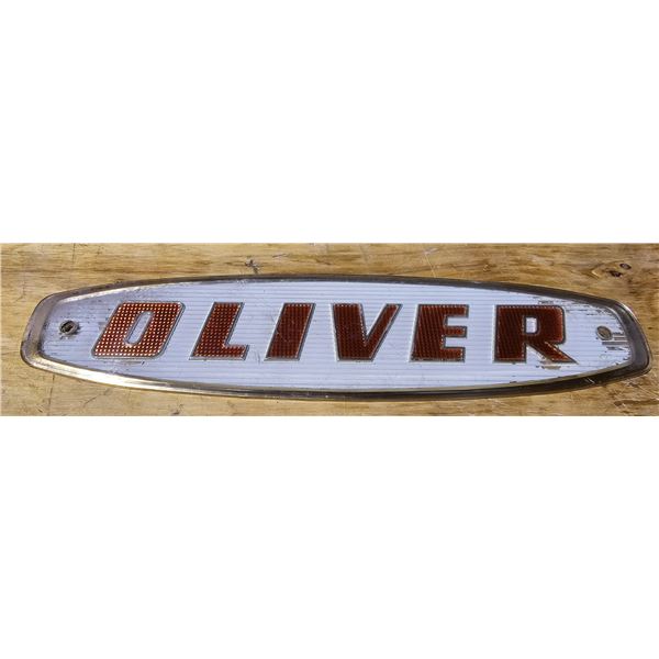 Oliver Tractor Badge
