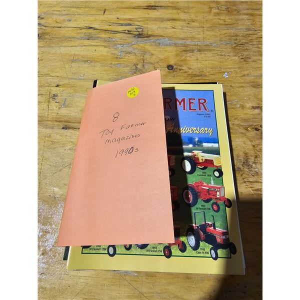 8 Toy Farmer Magazines (1990's)
