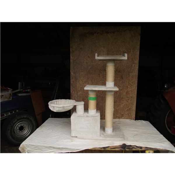 Cat Tree, slightly used but in great shape for an average sized cat.