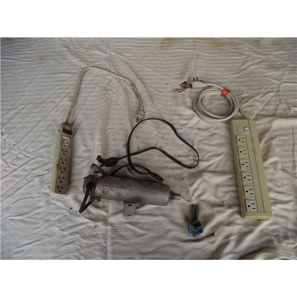 Water circulator heater, Block heater unit, both tested and in working condition, along with two P/B