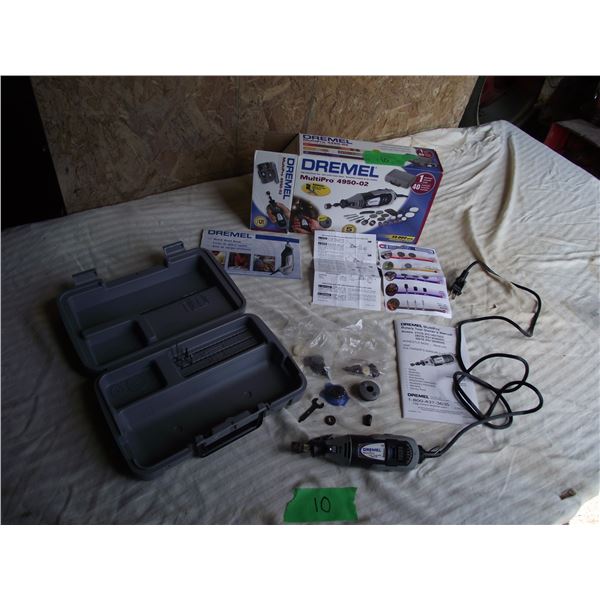 Dremel Multi pro tool, complete with accessories and carry case. Maybe used twice, like new.