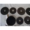 Image 2 : Assorted grinding discs, sanders, wire brush, 16 in total