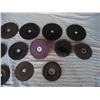 Image 3 : Assorted grinding discs, sanders, wire brush, 16 in total
