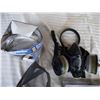 Image 4 : Respirator masks x2 and a quantity of dust masks. Electrical switch wiring for remote sprayer attach