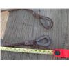 Image 2 : Cable slings 1/2 inch, one 8 feet  and one 40 feet