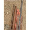 Image 4 : Pallet of misc iron- bars, pipes