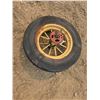 Image 1 : 750x20 spoked tire with rim