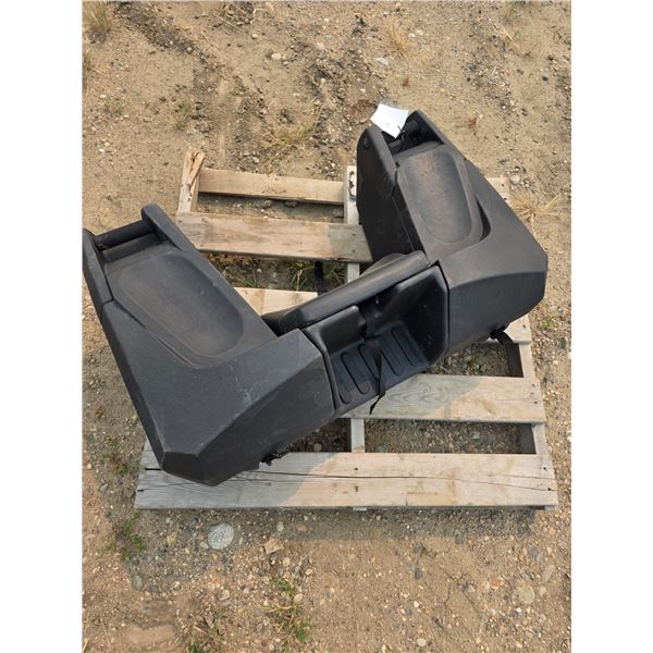 Rear seat attachment for a wheeler bike