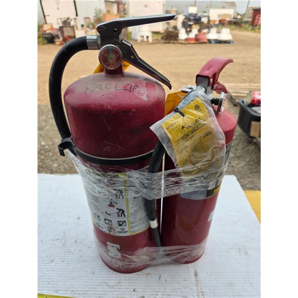 2 Fire extinguishers