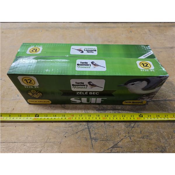 12pcs of suet new in box