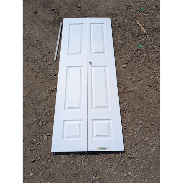 30"x77" Bifold Door + Track