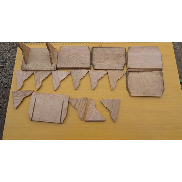 6-New Oak Shelves for Northern Electric Wall Phones