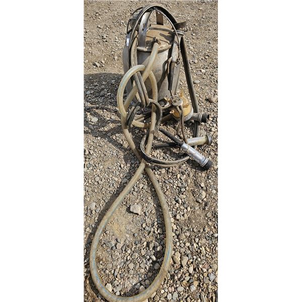 Vintage Portable McCormick Deering Stainless Steel Cow Milker