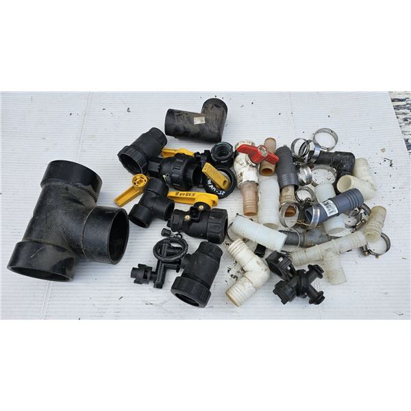 Valves, Clamps, Elbows Misc. Hardware