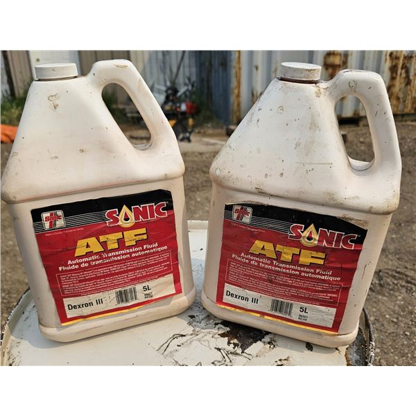 2- 5L Jugs of Coop ATF Fluid