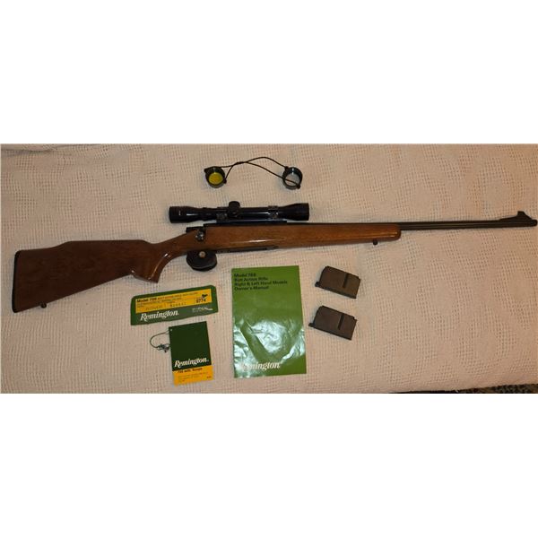 Remington Model 788- .243 CAL S/N A6094635, 4X Scope, 2 Magazines, Manual *PAL Required*