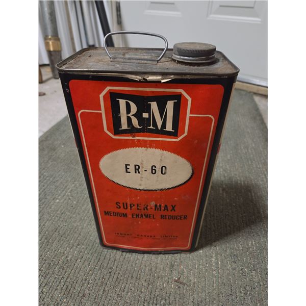 Open Can- 2Gal R-M-Med Enamel Reducer For Auto Paint