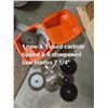Image 1 : 10- 7 1/4" Saw Blades- 1 Carbide/1 Used- 8 Sharpened- Carry Box