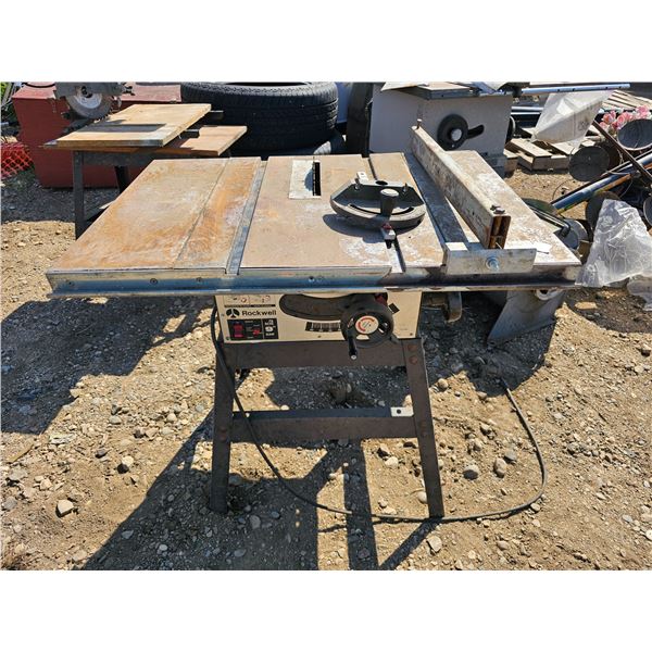 9" Rockwell Table Saw- untested