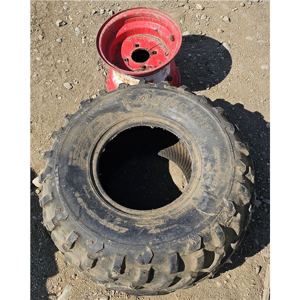 Dunlop AT25x12-10 Quad Tire/Wheel