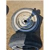 Image 3 : Set of 3 - 15" Steel Wheels w/ Tires