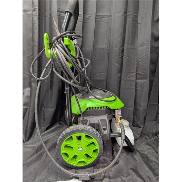 GREENWORKS 2100 PSI 1.2CPM Power Washer (not tested)