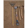 Image 3 : Lot of Misc. Tools (Shovel Axe, Sledge Hammer, etc.)
