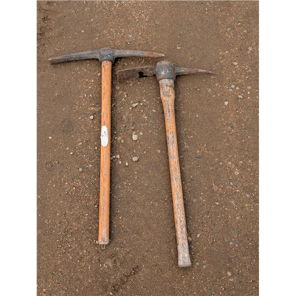 (2) Vintage Pickaxes (Ok Condition)