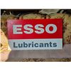 Image 1 : 48x27 Esso Lubricants Metal Sign