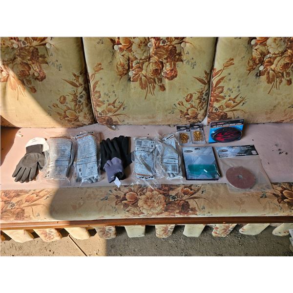 Misc Gloves/LED Hitch Cover/Culter's Rivets/Lens Replacements/Resin Fiber Sanding Disks