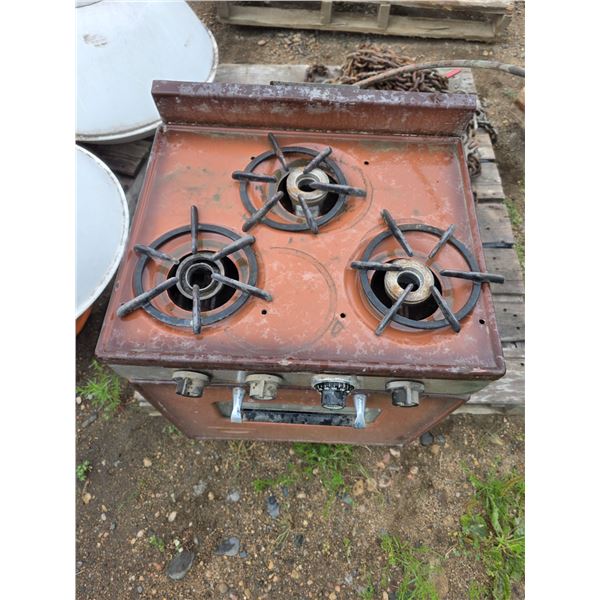 Camper stove- 19" by 17" by 20"H