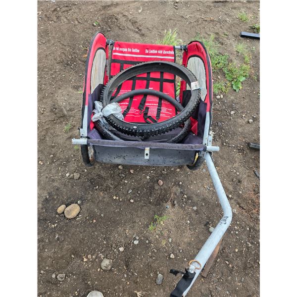 Bicycle trailer for children