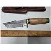 Image 2 : Damascus steel Knife with sheath