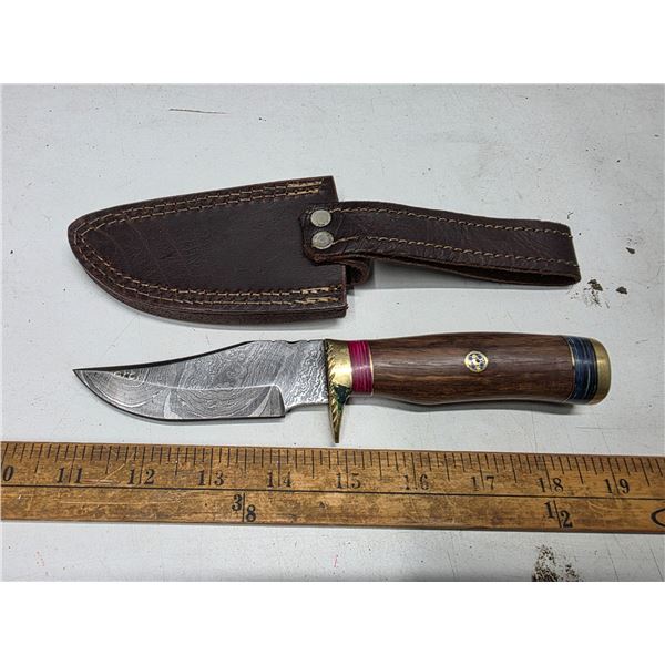 Knife with sheath