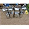 Image 1 : 4 fire extinguishers- 2 full