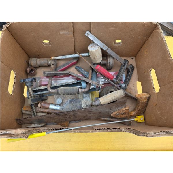 lot of various antique tools