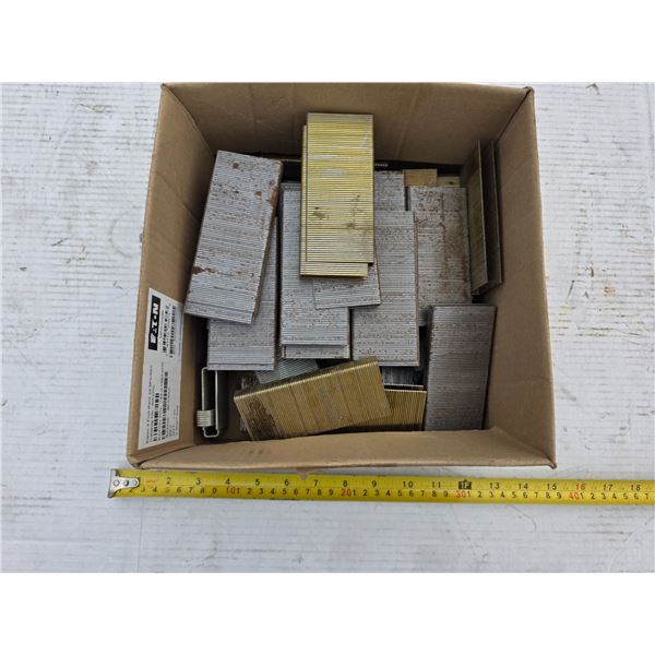 Box of misc staples