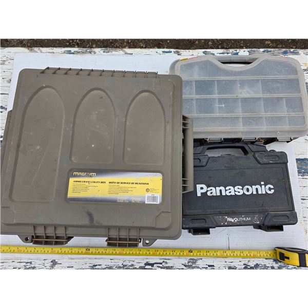 Tool boxes with contents