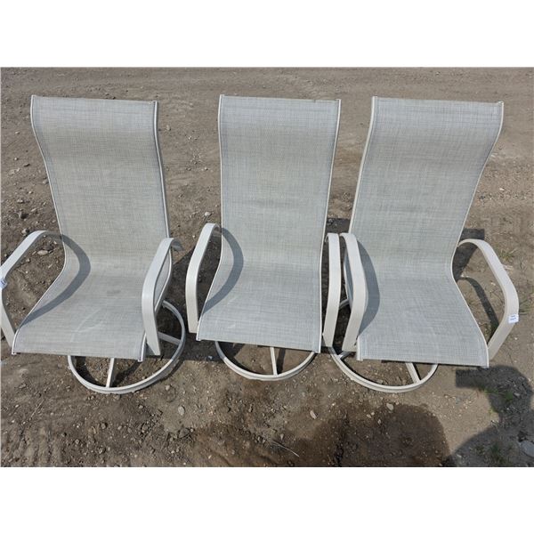 Set of 3 chairs- 32"H