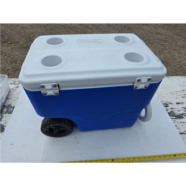 Coleman cooler with wheels