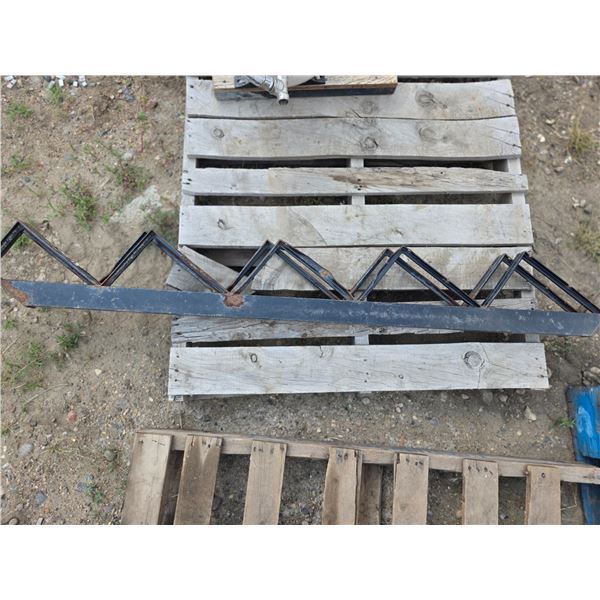 2- 5 step metal risers