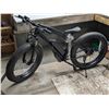 Image 1 : Electric Bike (Works) W/ Fat Bike Tires (Good Condition) and Li-Ion Battery