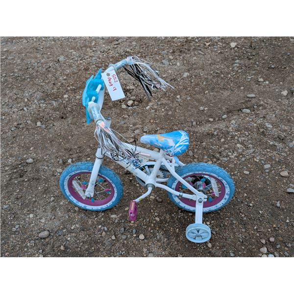 Older Disney Frozen Children's Bike