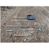 Image 2 : Lot of misc. Yard Tools (Shovel, Rake, and etc.)